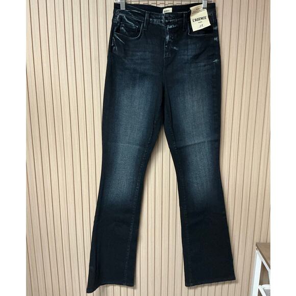 L'Agence Selma High Rise Baby Bootcut Jeans Size 29 - Picture 1 of 5